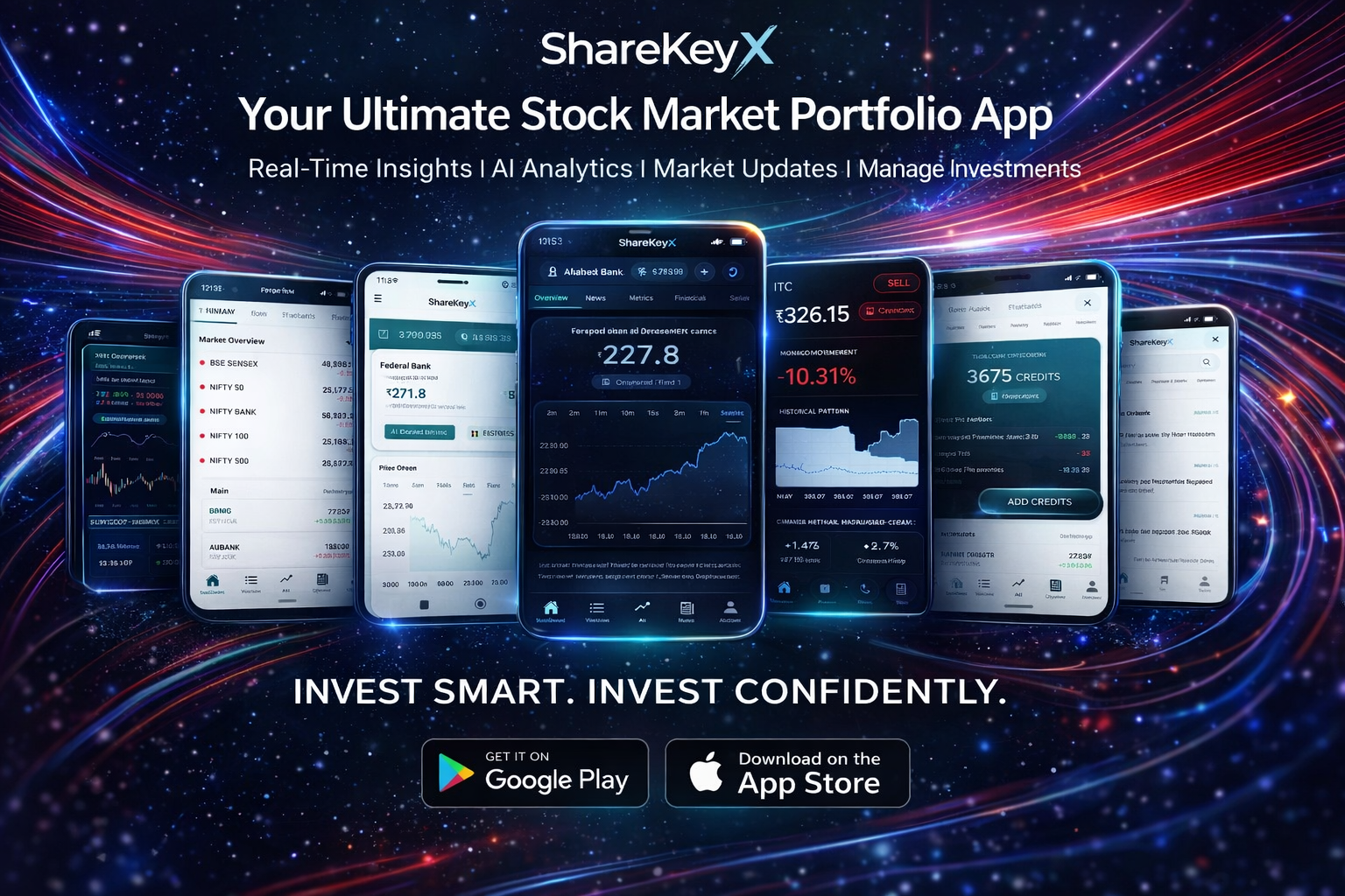 SharekeyX Interface